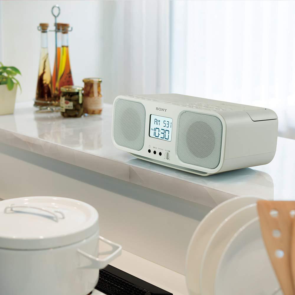 Sony SONY CD Radio Cassette Recorder CFD-S401-W (White)Japan Domestic Genuine Products