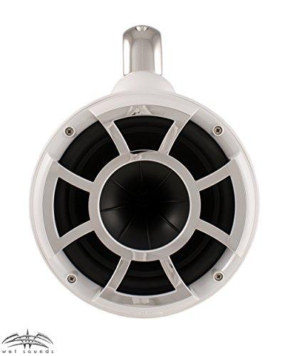 wet sounds wet sounds Rev 8 W-FC SS V2 8" White Marine Tower Speakers Fixed