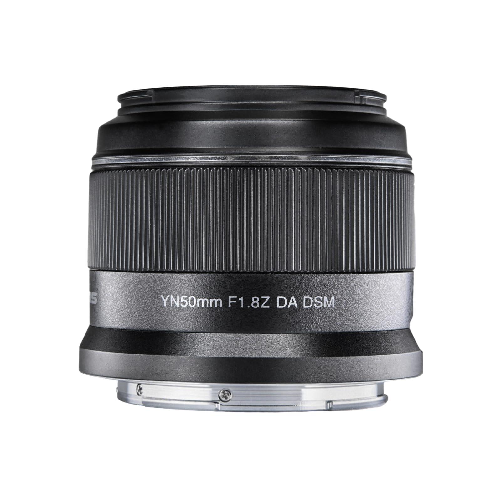 YNLENS YONGNUO YN50mm F1.8Z DA DSM Lens for Nikon Z Mount Mirrorless Cameras APS-C Autofocus Prime Lens