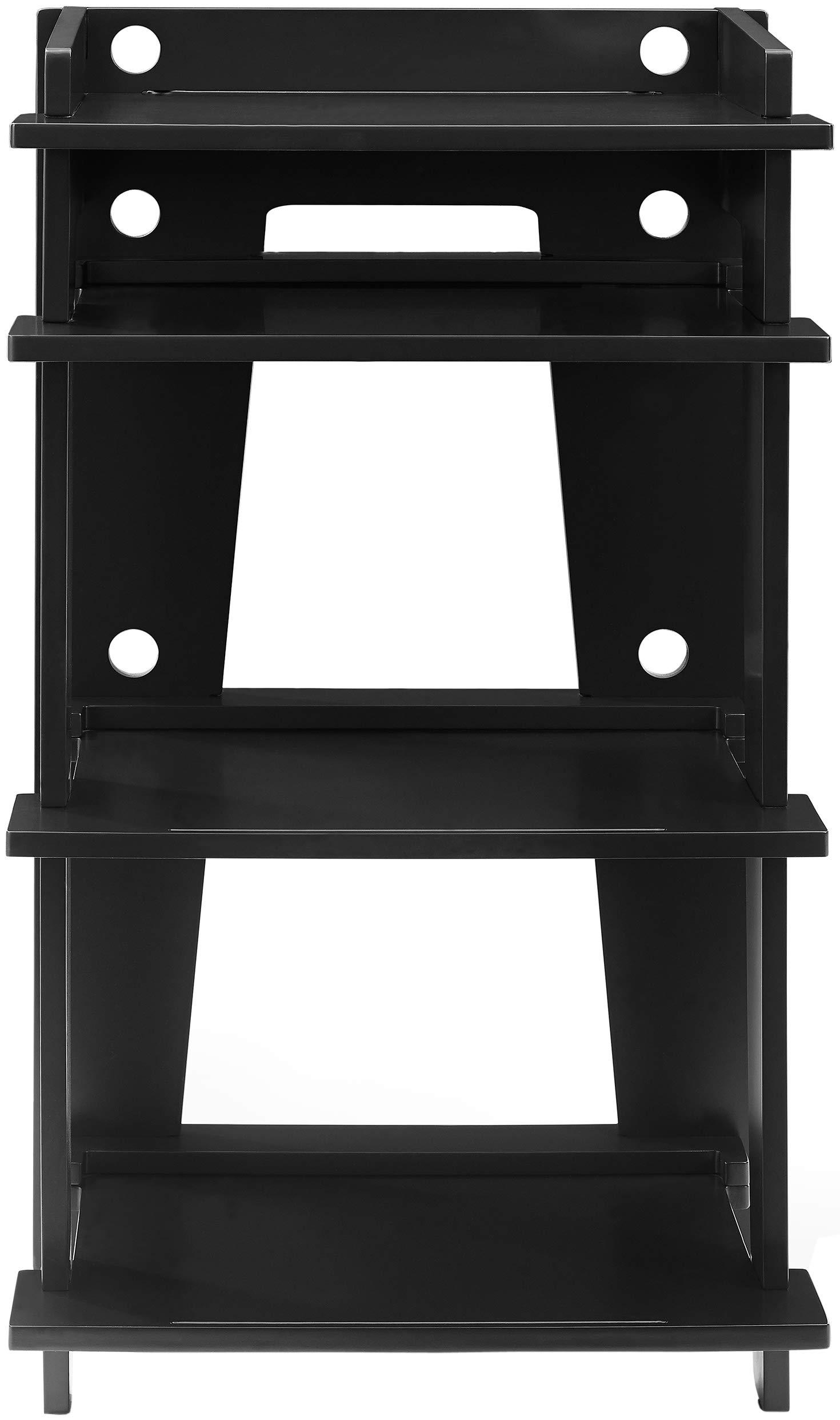 Crosley Furniture Crosley Furniture Soho Record Player Stand, Media Console with Vinyl Storage, Modern Home Organizer, Black