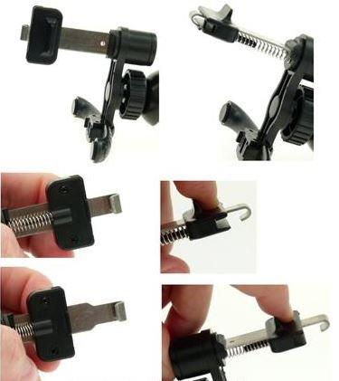 ChargerCity ChargerCity Simple-Lock Air Vent Holder Universal 16mm Ball Mount for Tomtom VIA GO Start Comfort Supreme 4.3\" 5\" 6\" Screen GPS Sat Nav