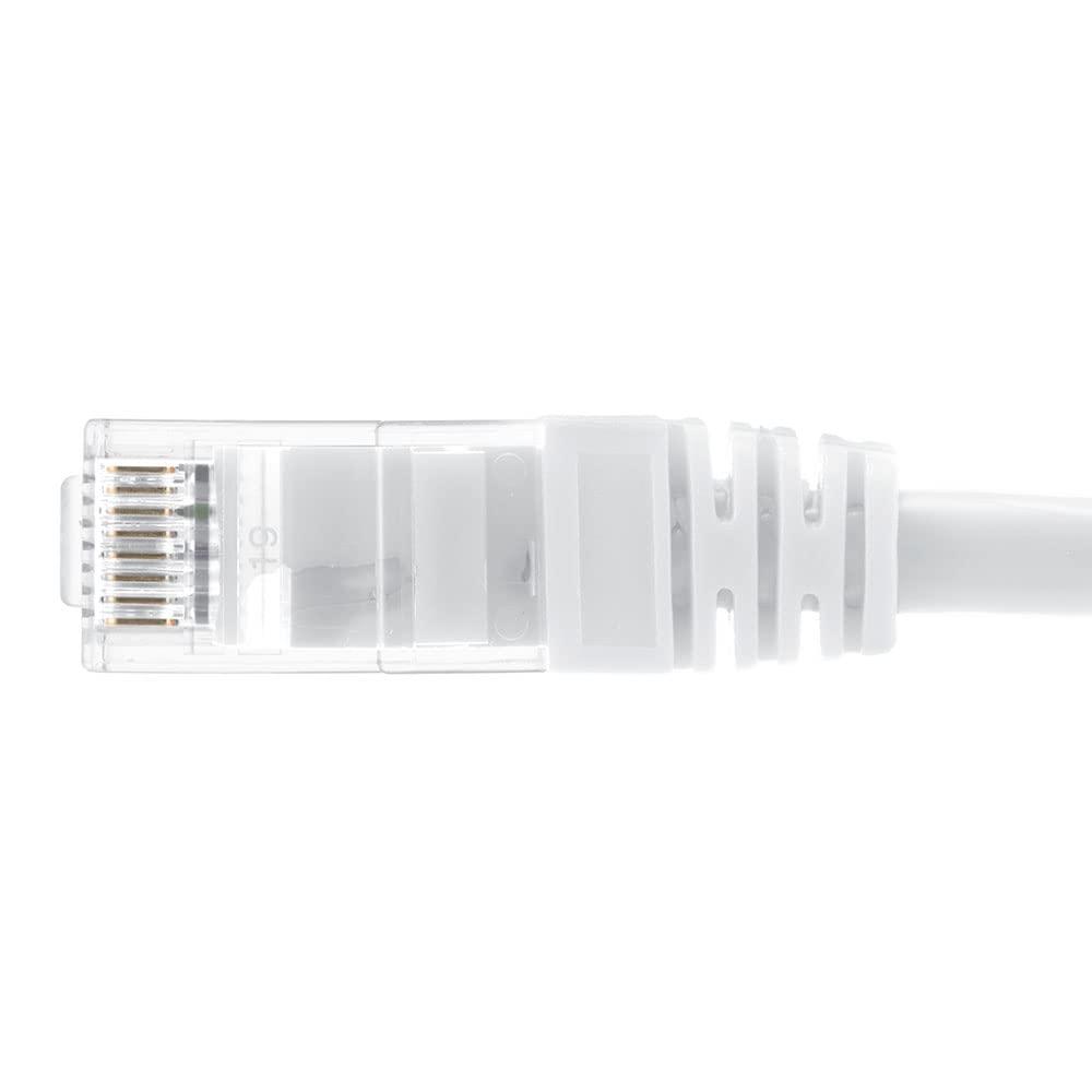 NavePoint NavePoint Ethernet Patch Cable CAT6A, UTP, 24AWG, 1 Ft, 10 Pack, White