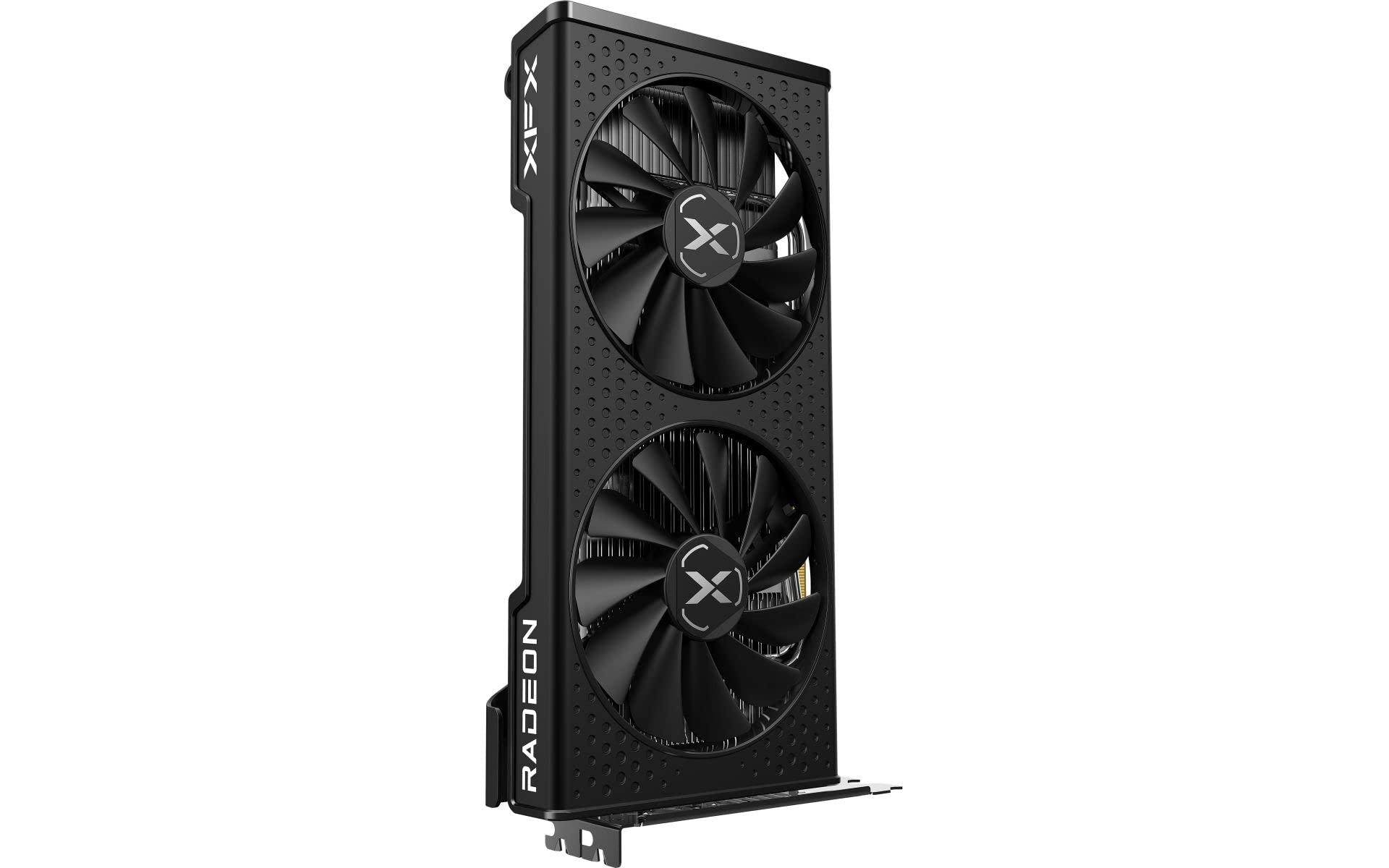 XFX XFX Speedster SWFT 210 Radeon RX 6600 CORE Gaming Graphics Card with 8GB GDDR6 HDMI 3xDP, AMD RDNA 2 RX-66XL8LFDQ