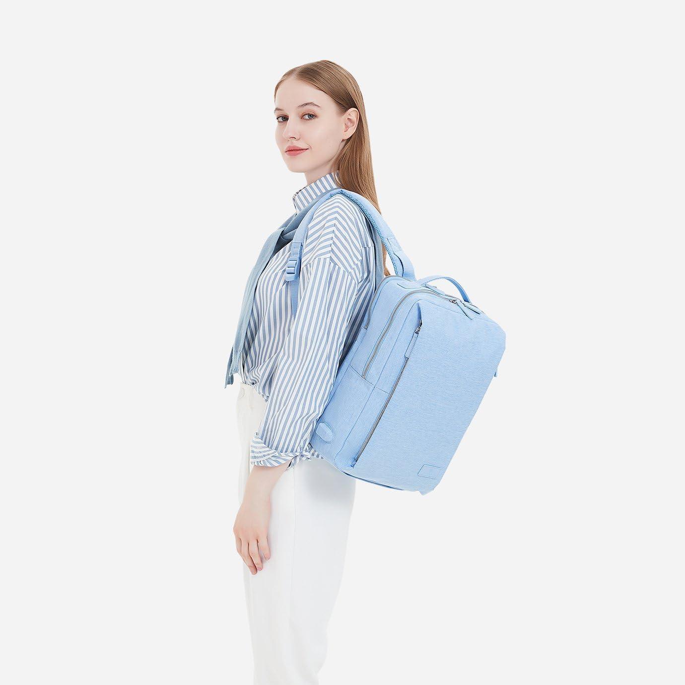 Nordace Nordace Siena Pro 13 Smart Backpack - 13.3\" Laptop Backpack, 15L Daily Backpack for Travel, Everyday, or Work (Light Blue)