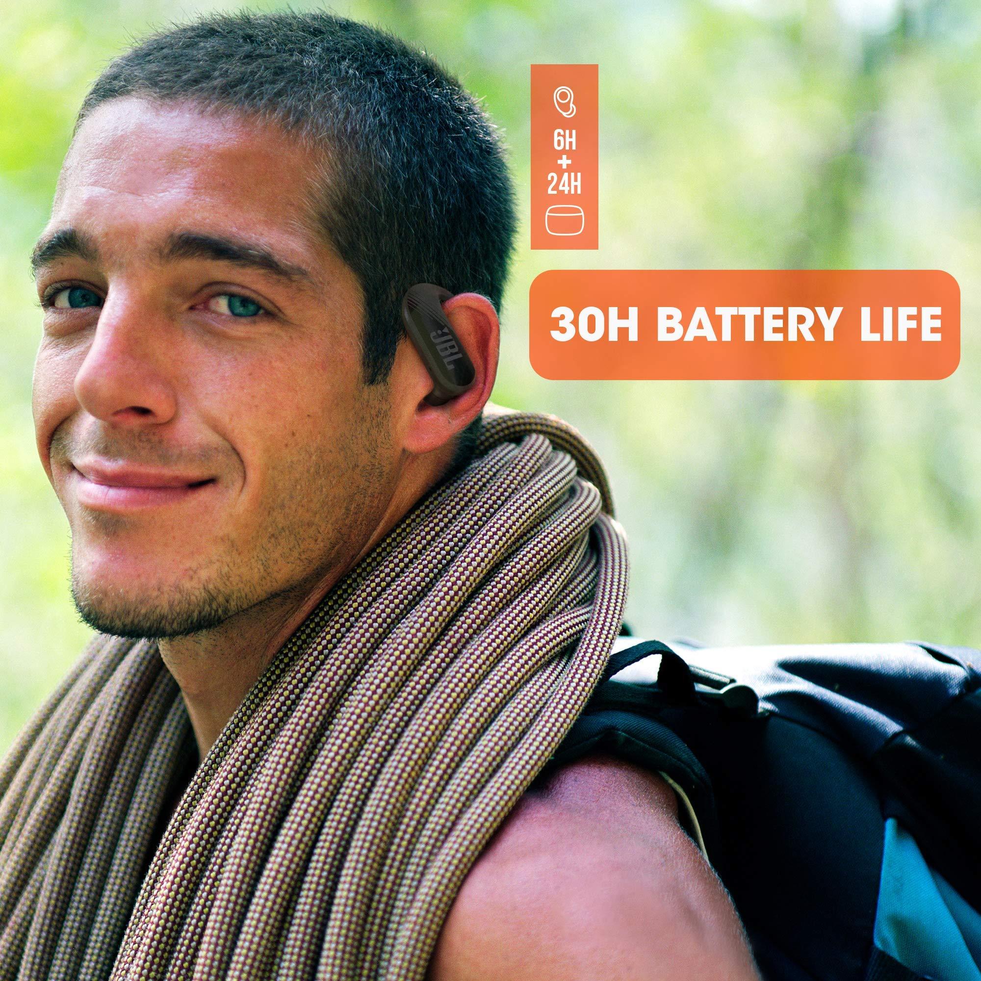 JBL JBL Endurance Peak II True Wireless In-Ear Earbuds - Black (Renewed)