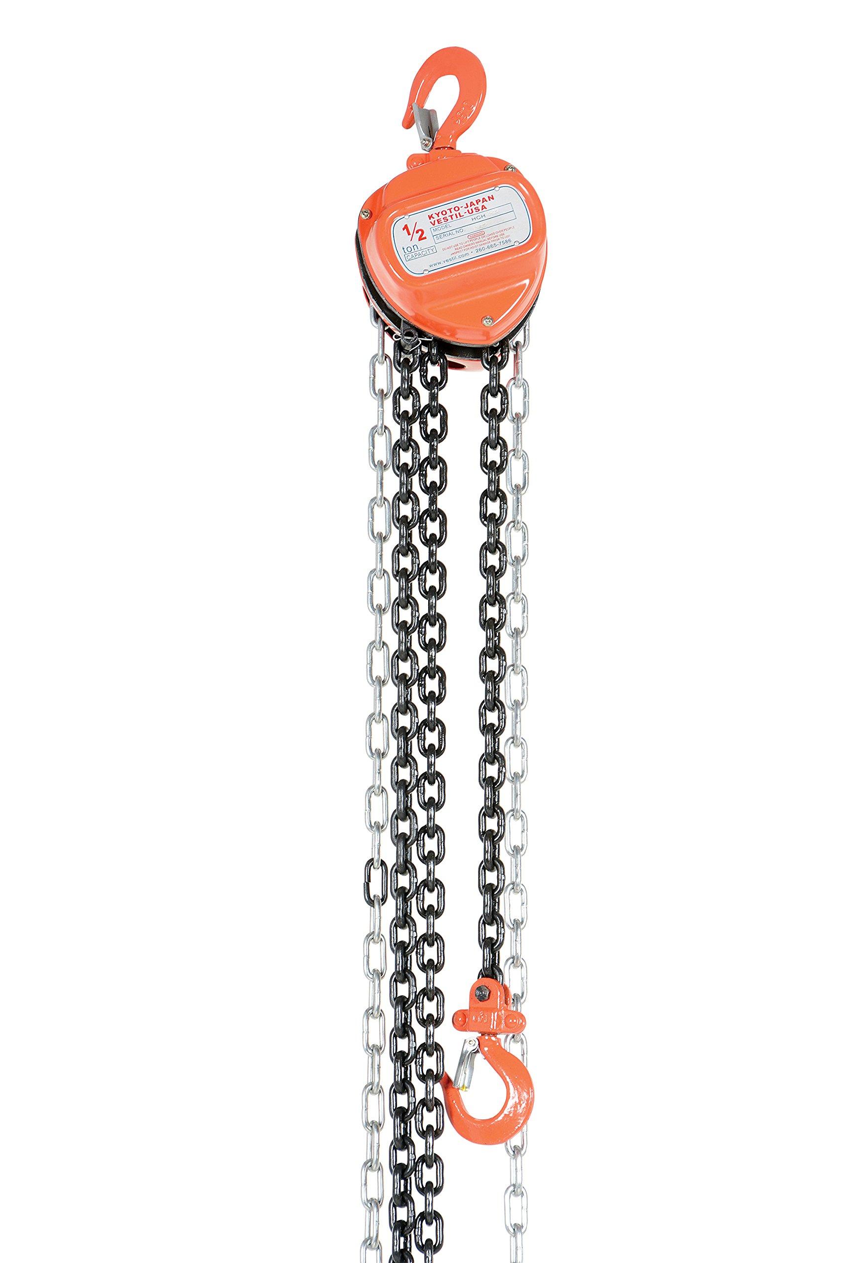 Vestil Vestil 20 Ft. Manual Chain Hoist Option 1k
