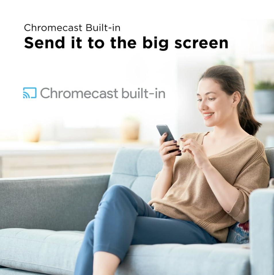 TCL TCL 40-Inch Class 3-Series FHD LED Smart Android TV + Wall Mount Chromecast Built-in Bluetooth 40S334 (Renewed)