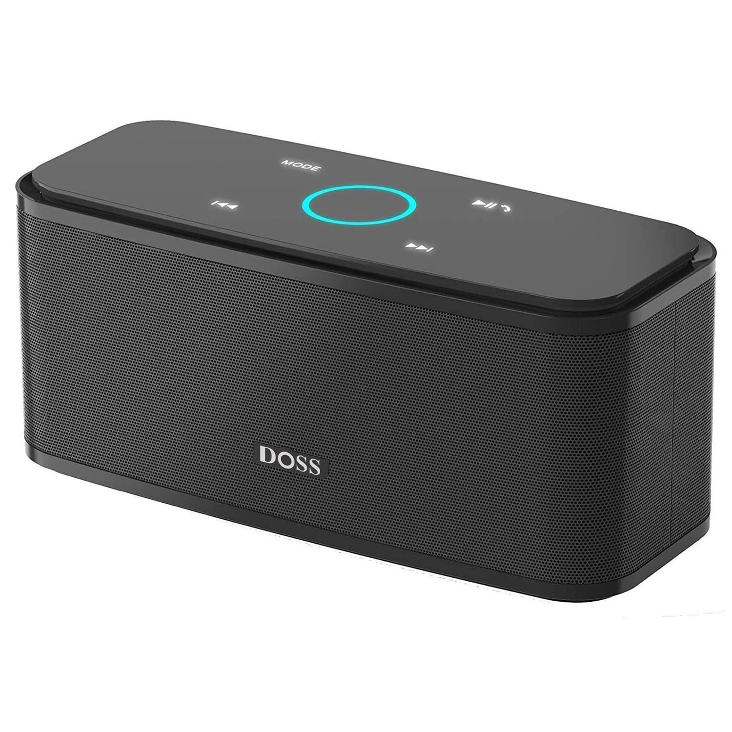 DOSS DOSS SoundBox Pro Bluetooth Speaker Black Bundle SoundBox Touch Bluetooth Speaker Black
