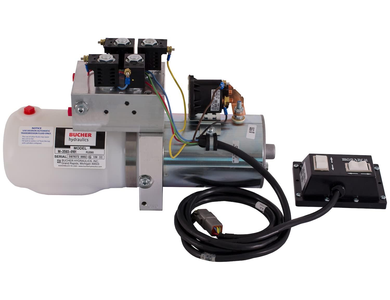 Buyers Products Company Buyers Products PU3593LRV Power Unit (Power Unit 4W/3W (1) Gal Rsvr Vertical)