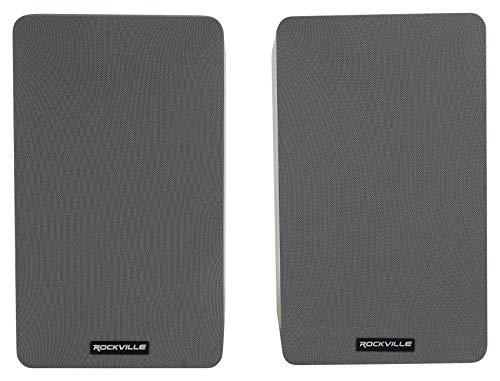 Rockville Rockville 2 RockShelf 58C 360w Wood 5.25" Home Theater Bookshelf Speakers/8 Ohm, Classic V2