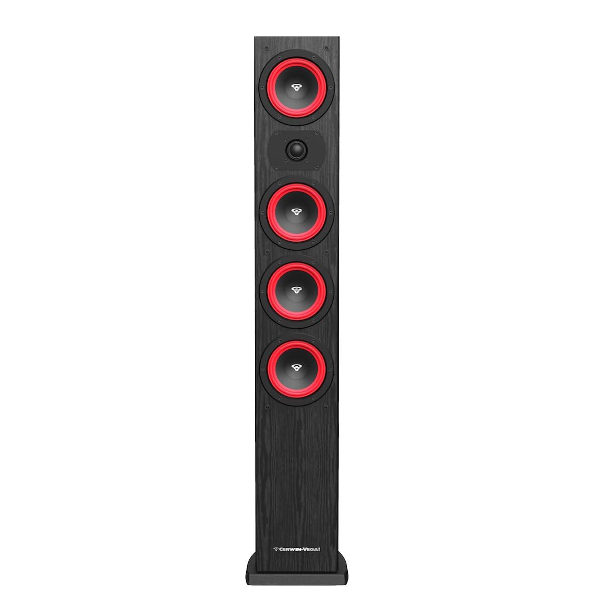 CERWIN-VEGA! CERWIN-VEGA! Home Audio LA44 4" 3-Way Tower Speakers (Black)