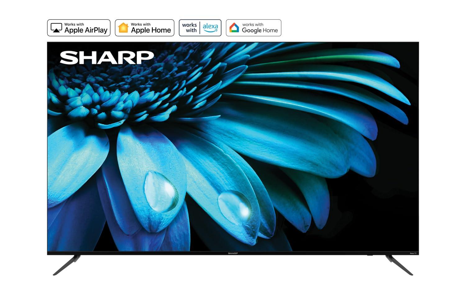 Sharp Sharp Roku TV 65\" Class (64.5\" Diag.) 4K Ultra HD with HDR10