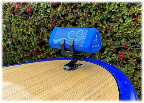 Cambridge Soundworks OontZ Ultra Portable Bluetooth Speaker 5.0 - IPX7 Waterproof, 14W Enhanced Sound, 20-Hr Battery, 100ft Range, Deep Bass and Clear Audio, Durable Shower Speaker for Pool or Beach (SUP Edition, Blue)