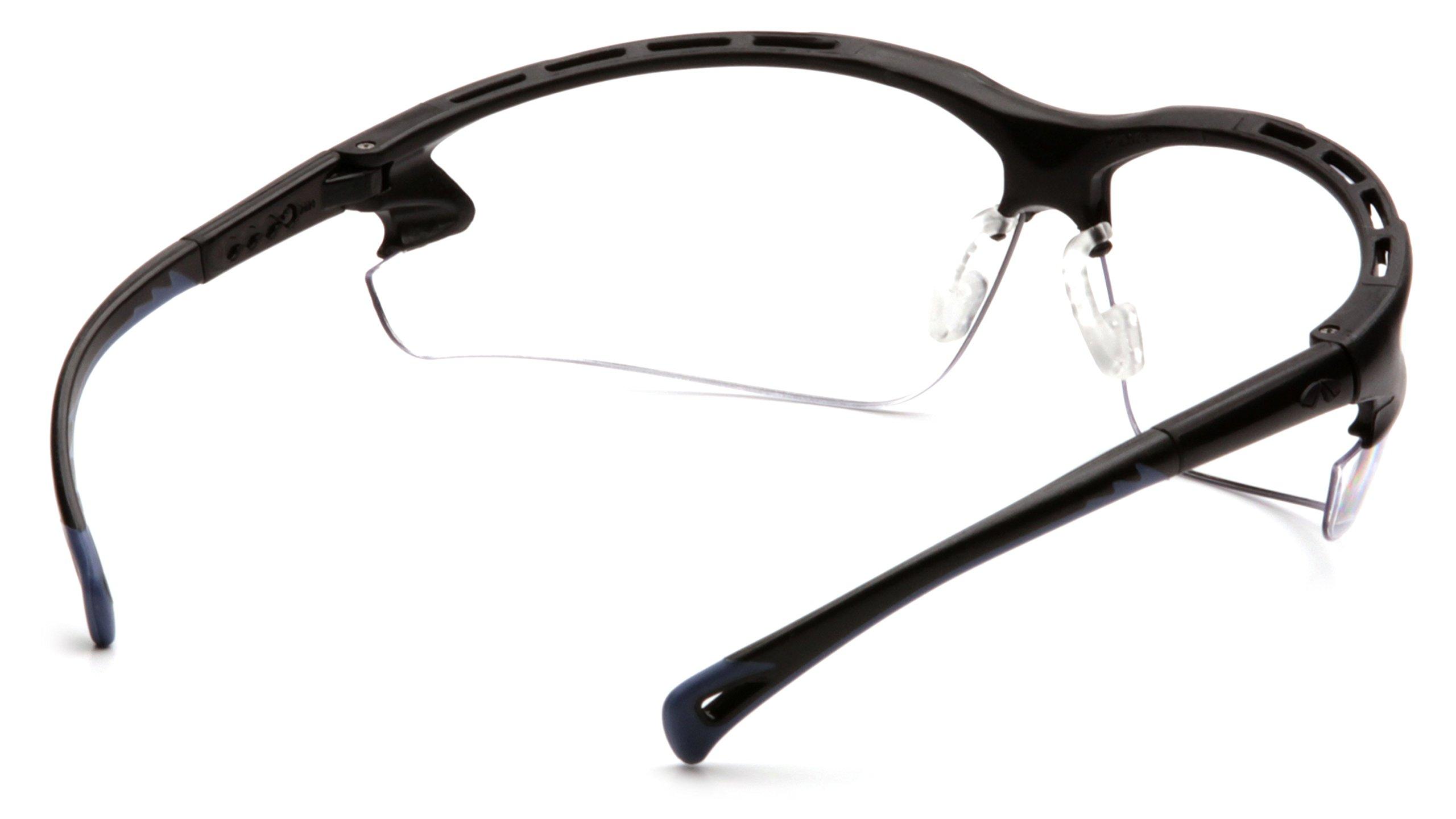 Pyramex Safety Pyramex Venture 3 Safety Glasses, Clear H2X Anti-Fog Lens