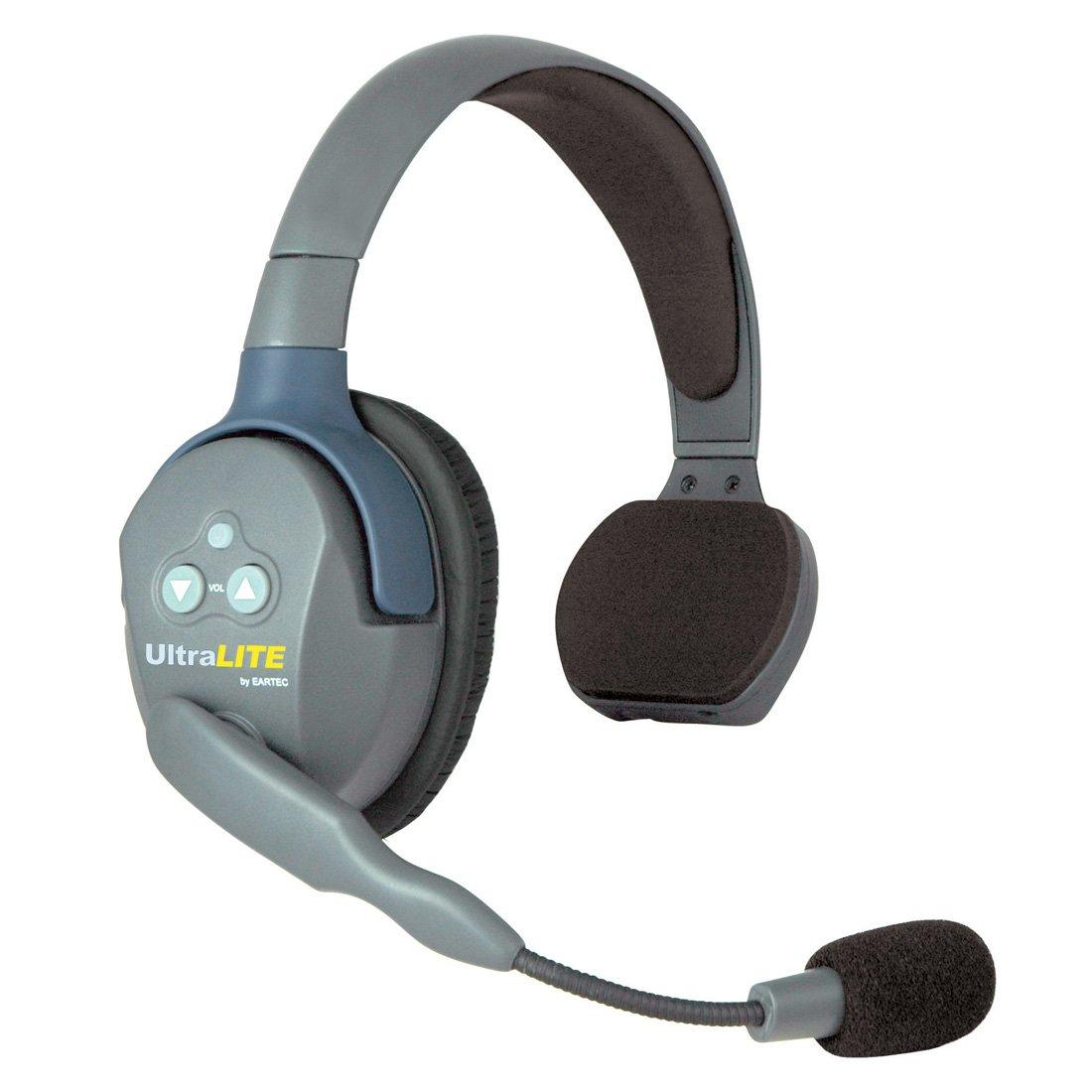 EARTEC EARTEC UL2S Ultralite 2-Person System, Includes Single-Ear Master Headset and Single-Ear Remote Headset