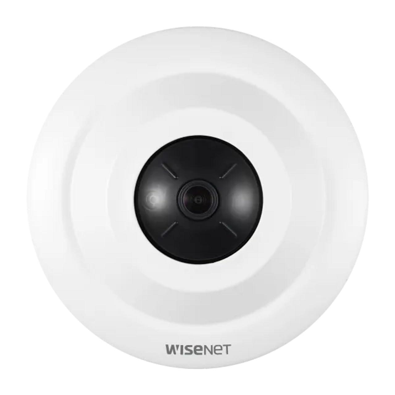 HANWHA TECHWIN HANWHA TECHWIN Original Version HCF-8010V 5MP WDR Outdoor Analog HD TVI/AHD/CVI/CVBS Fisheye Dome Camera with 0.98mm Fixed Lens,White