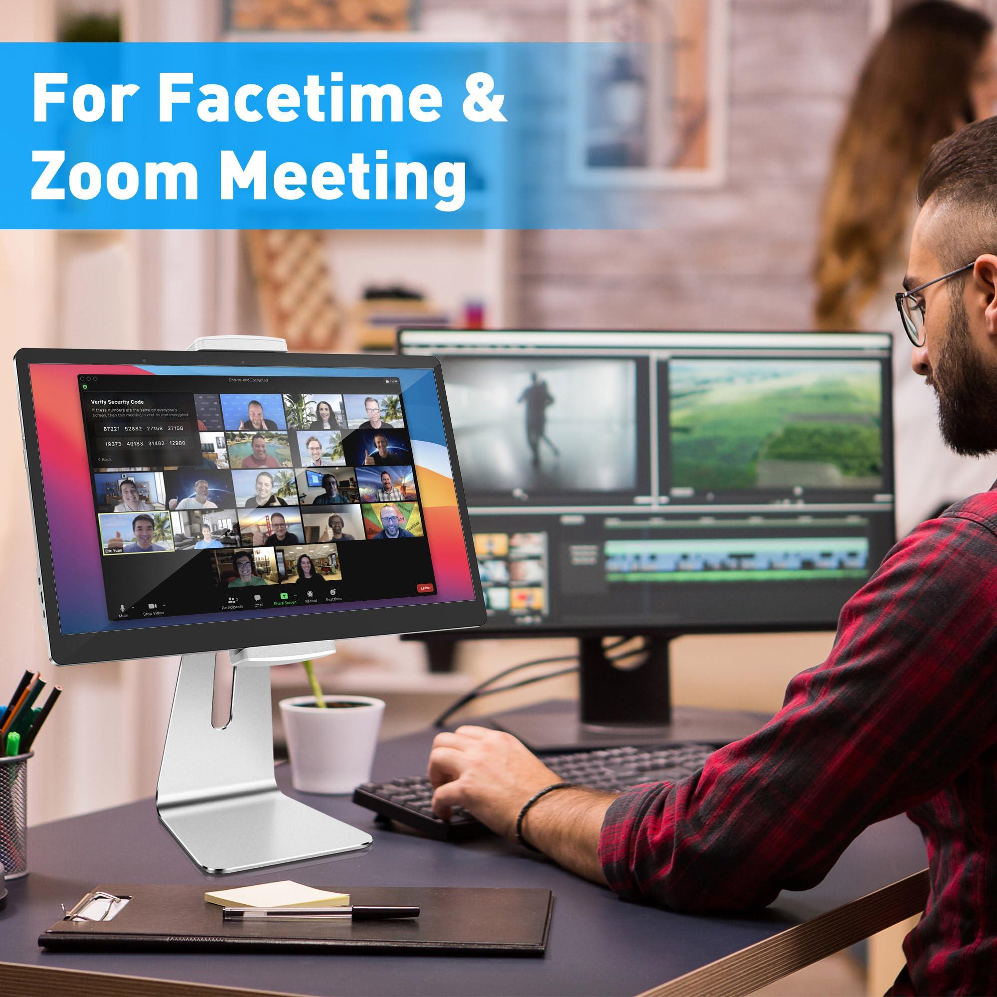 AboveTEK AboveTEK Elegant Tablet Stand, Aluminum iPad Stand Holder, Desktop Kiosk POS Stand for 7-13 inch iPad Pro Air Mini Galaxy Tab Nexus, Tablet Mount for Store Showcase Office Reception Kitchen Countertop