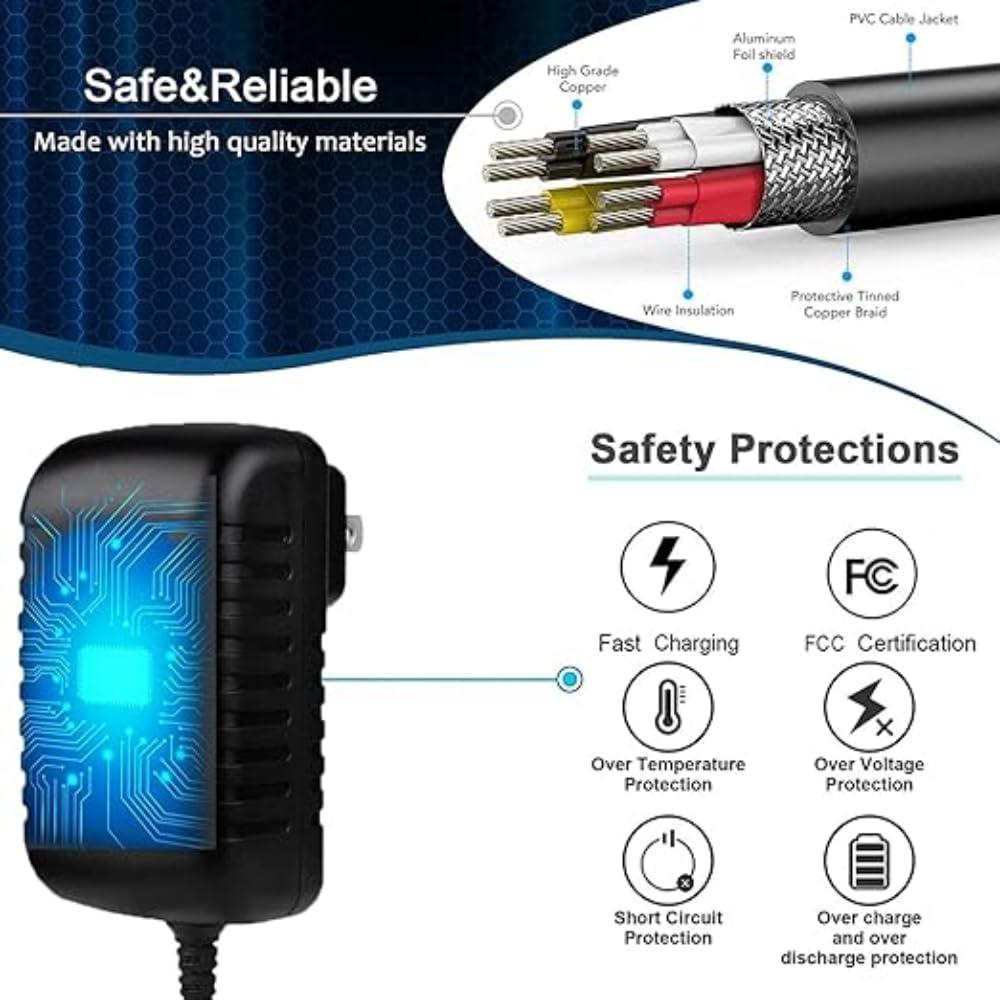 Musstad Musstad 6V AC Adapter for The GRO Company GRO-Clock Sleep Trainer Replacement Power Supply