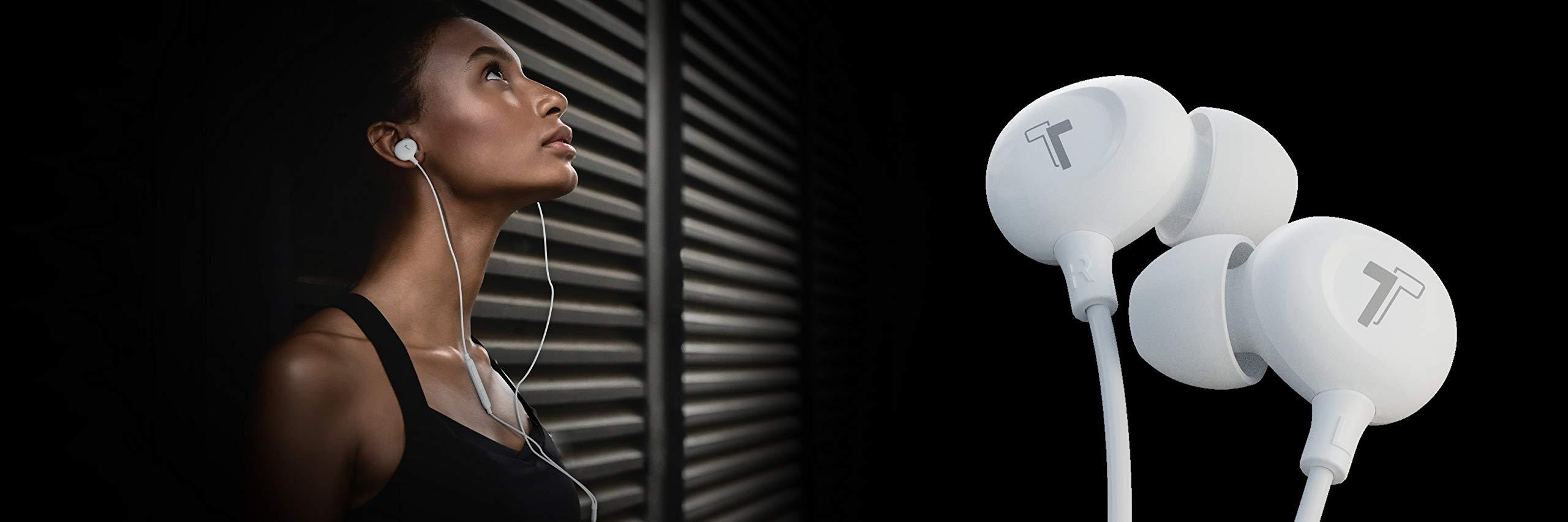 Thore Thore Earbuds for iPhone 12/13/14 Earphones (V60) Wired in-Ear Earbuds (Apple MFi Certified) Lightning Headphones with Mic for iPhone 7/8 Plus, X, Xs, XR, 11, SE, 12, 13/14 Pro Max - White