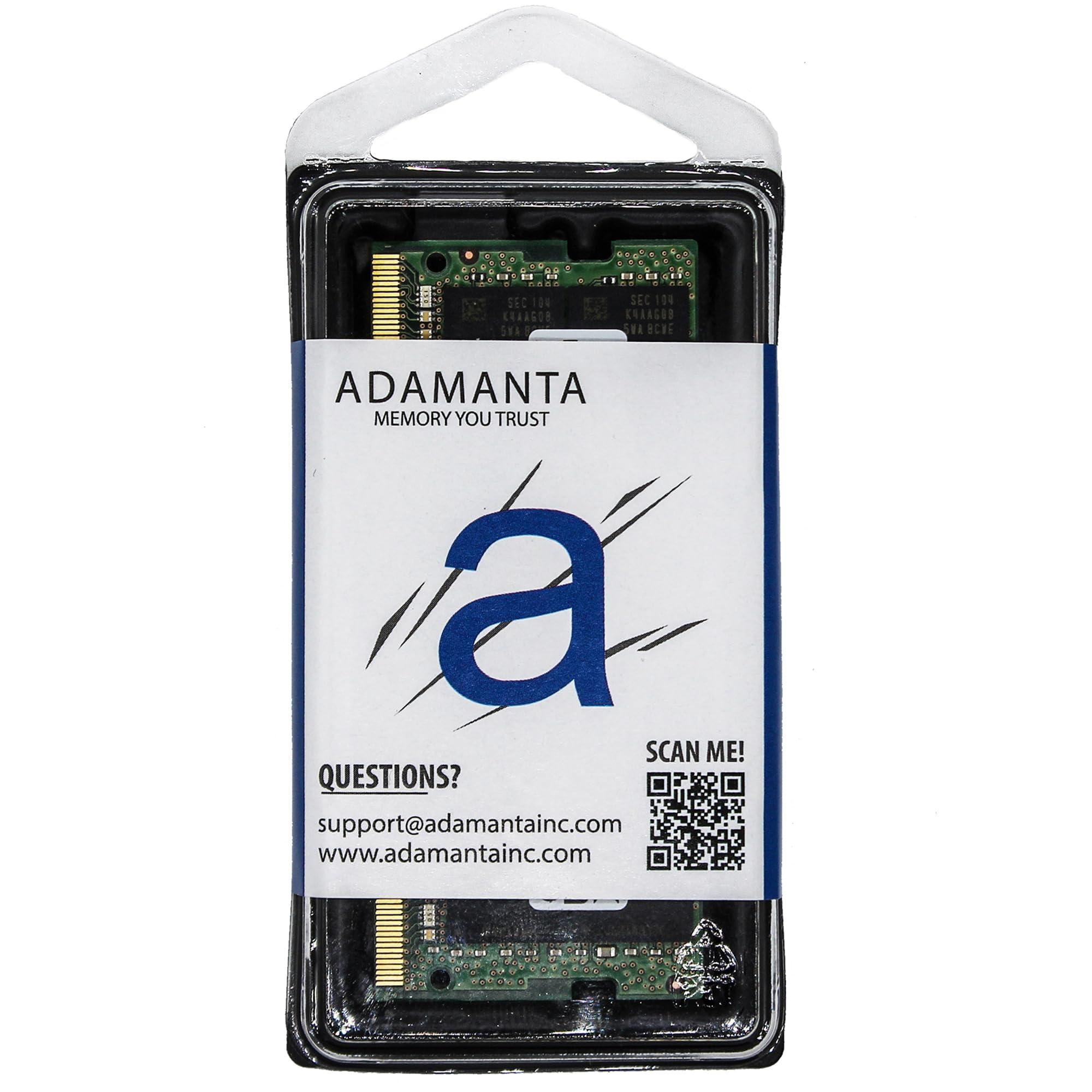 Adamanta Adamanta 32GB (1x32GB) Compatible for Lenovo ThinkPad, ThinkBook, ThinkCentre DDR4 3200MHz PC4-25600 SODIMM 2Rx8 CL22 1.2v Laptop Notebook Memory RAM Upgrade P/N: 4X71A11993