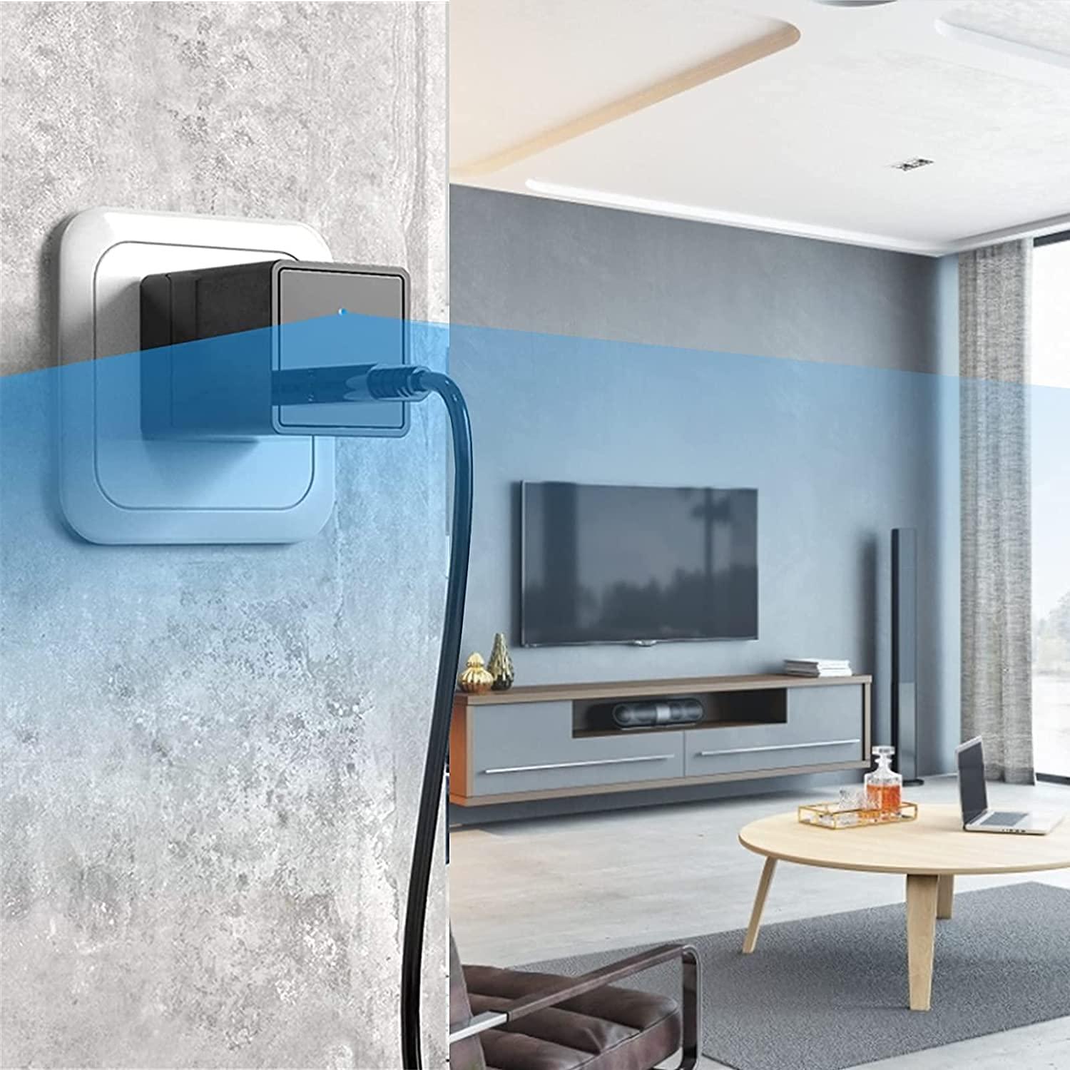 AUSHA AUSHA 1080p Surveillance Cameras Full HD CCTV USB Charger Camera with Night Vision, Motion Detection