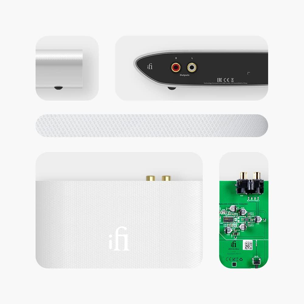 iFi iFi Zen Air Blue - High Resolution Bluetooth Streamer - Update Your System with high res Audio Streaming