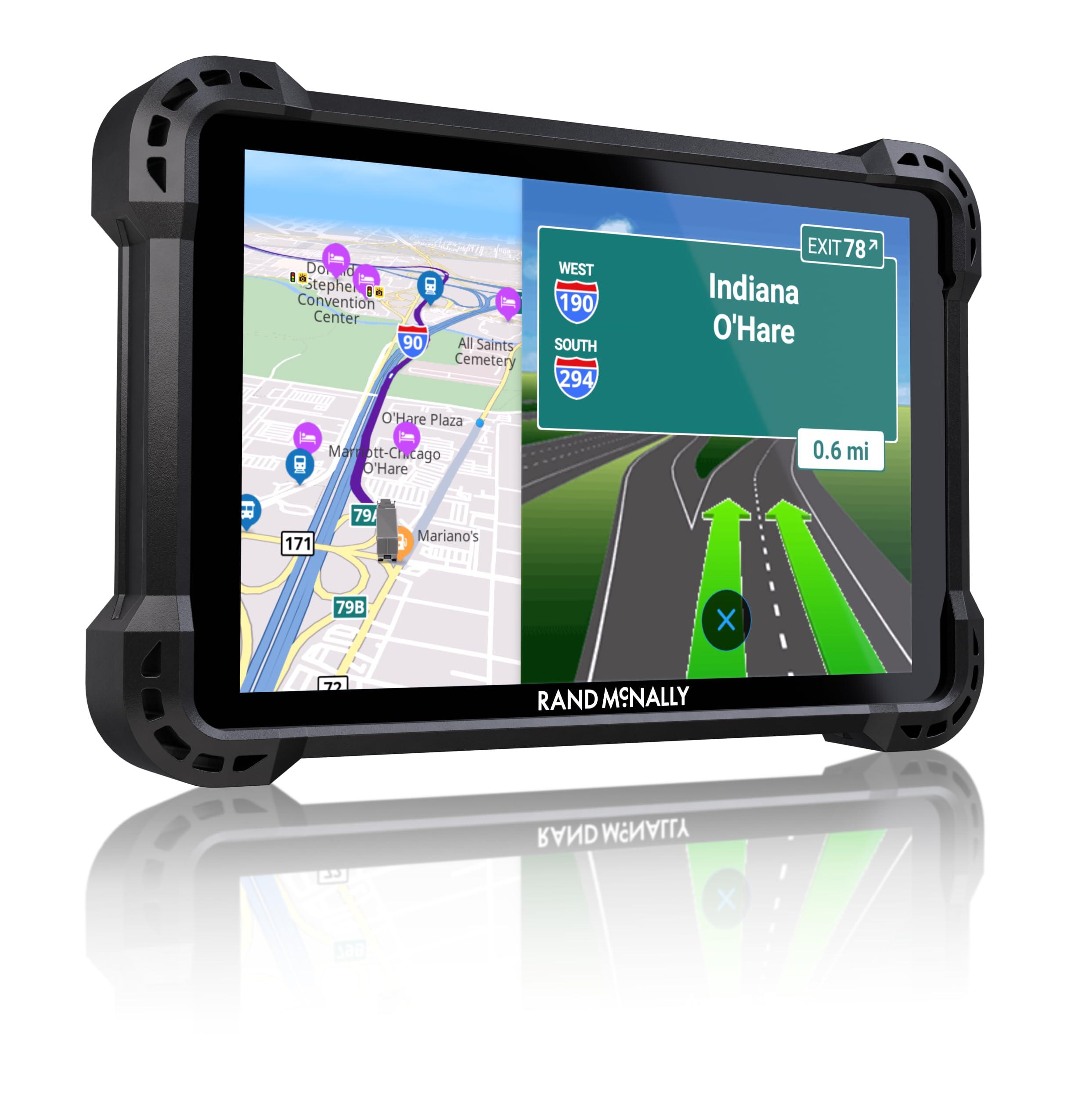 Rand McNally Rand McNally RANDTAB8 Rand Tablet with Rand Navigation GPS with Speed Camera Alerts and Live Traffic, Weather and Fuel - 8 Inch