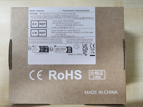 Hersmay Hersmay EF-EOSM Auto Focus Lens Mount Adapter for Canon EF EF-S Lens to Canon EOS M EF-M Mount Mirrorless Camera Body M1 M2 M3 M5 M6 M10 M50 M100 M200, M50 Mark II, M6 Mark II