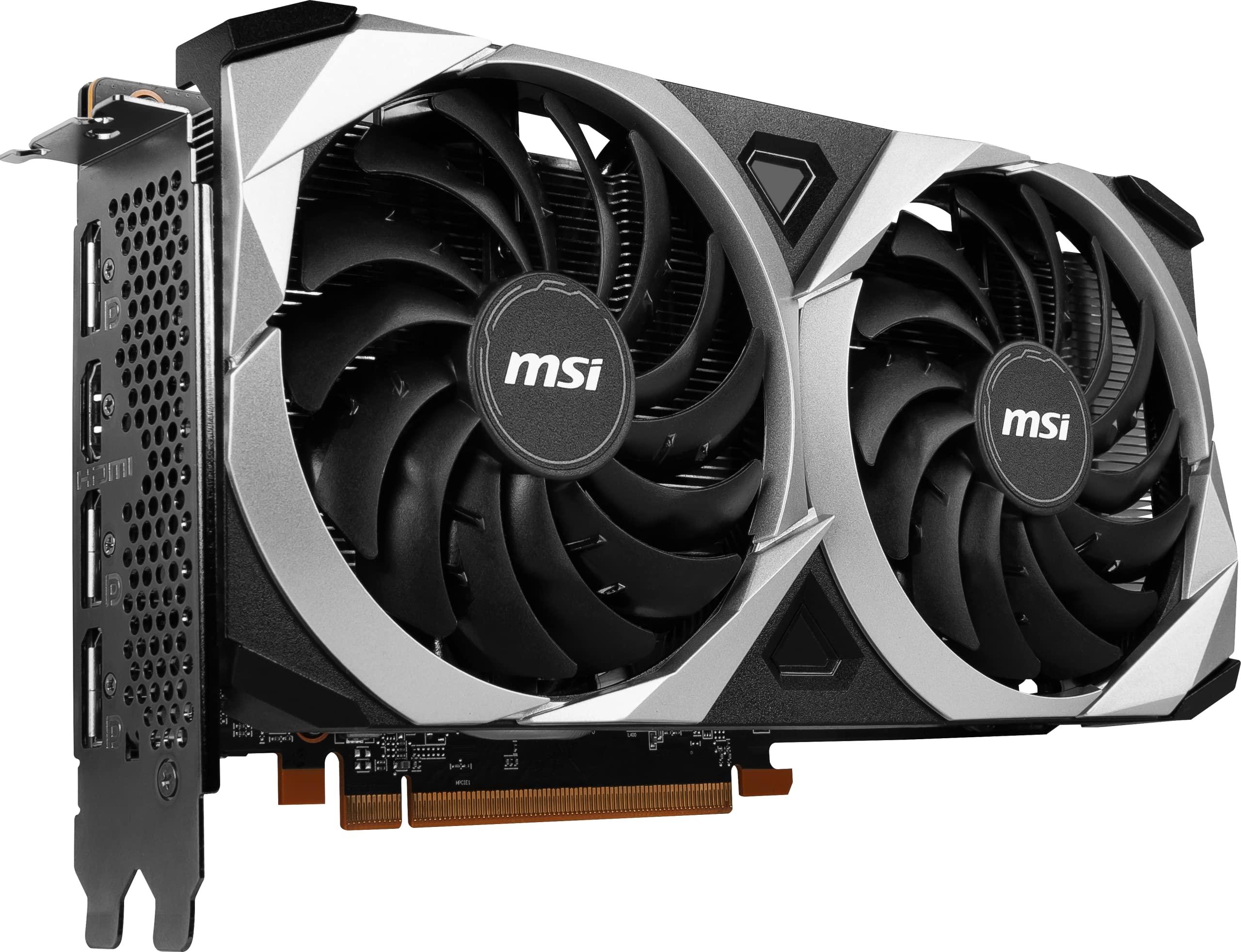 MSI MSI Radeon RX 6600 MECH 2X 8G Graphics Card 8GB Memory