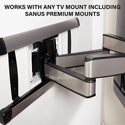 On-Q Legrand - OnQ Cable Management, Structured Media Enclosure, in-Wall Enclosure, TV Home Theater Box, Recessed Storage Box, Dual Purpose, 9 Inches, white (ENP0900-NA)