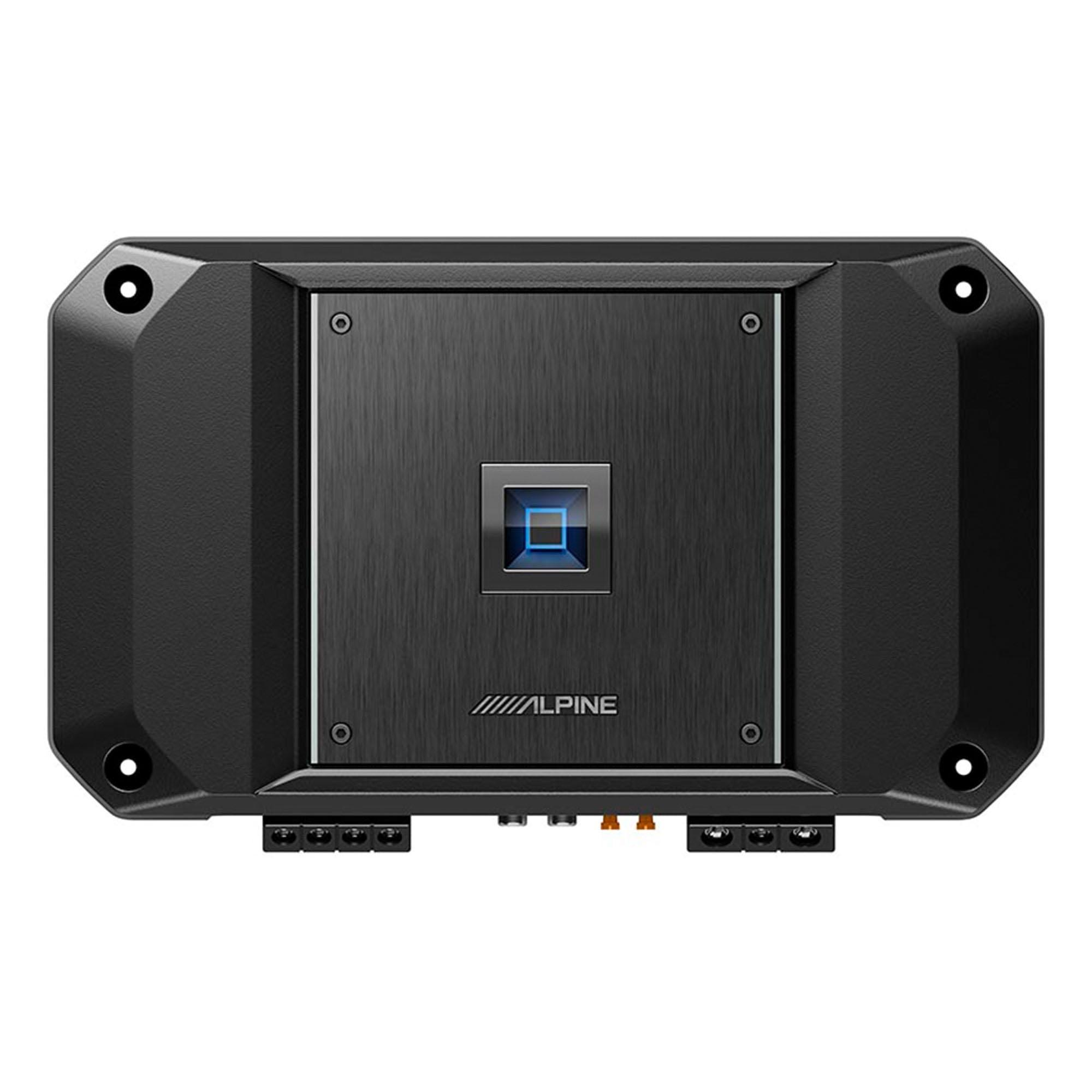 Alpine Alpine R2-DB8V-TRK Dual 8 Halo R-Series Preloaded Truck Subwoofer Enclosure with ProLink w/ R2-A75M Bundle