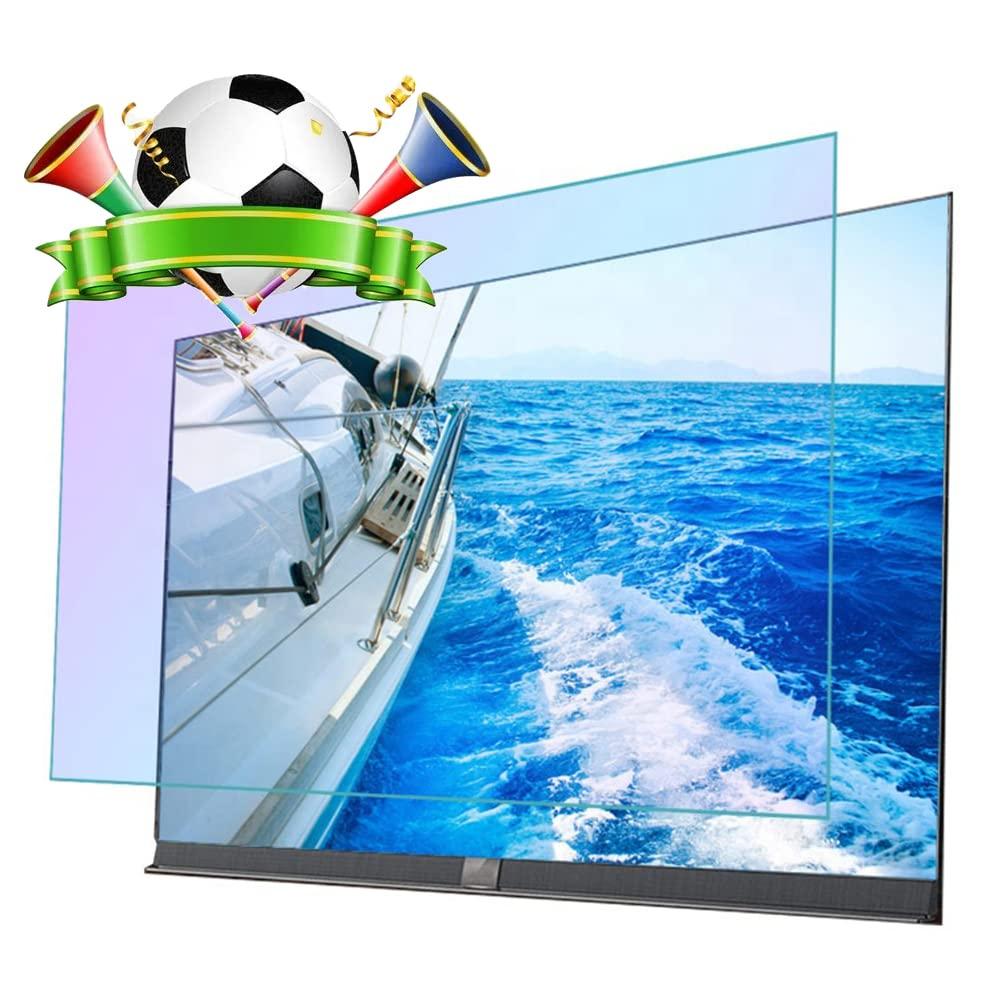 AIZYR 75-85 inch TV Screen Protectors Matte Anti Glare/Anti Blue Light/Anti Scratch Film Filter for TCL/Samsung/Toshiba/Sony/LG/Hisense and Curved Monitor,75inch 1645x930mm