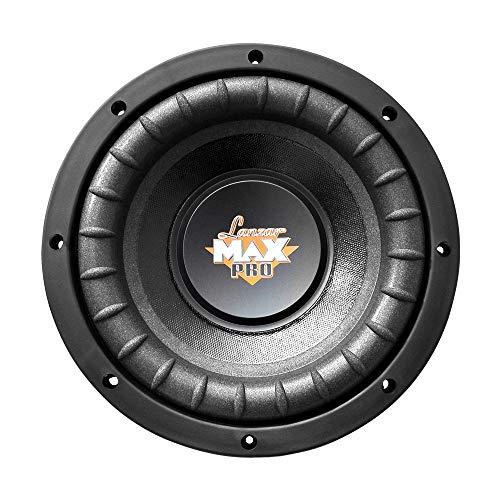 LANZAR Lanzar 8 inch Car Subwoofer Speaker - Black Non-Pressed Paper Cone, Aluminum Voice Coil, 4 Ohm Impedance, 800 Watt Power and Foam Edge Suspension for Vehicle Audio Stereo Sound System - MAXP84