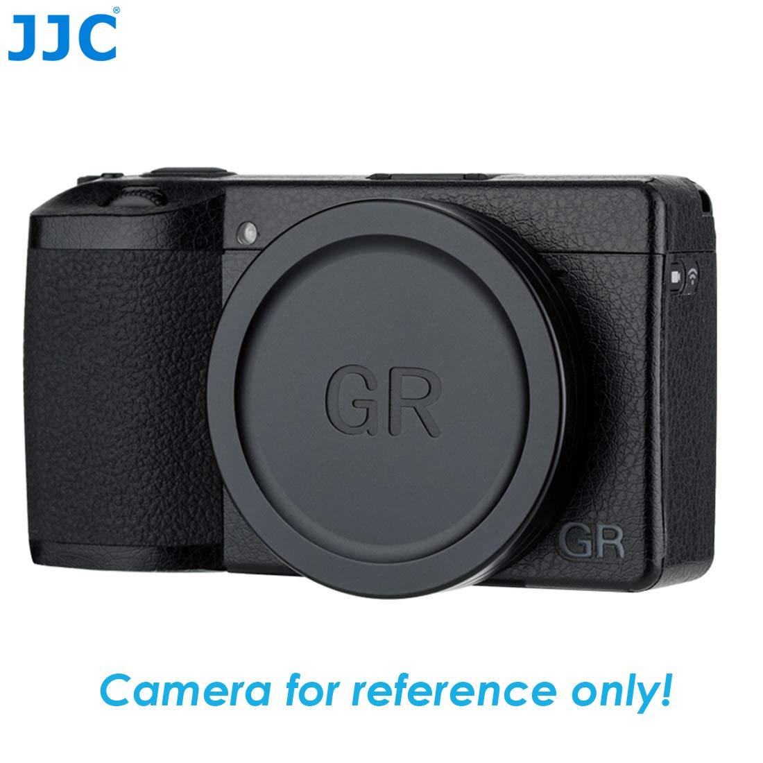 JJC JJC LC-GR3 Metal Lens Cap for Ricoh GR III GR IIIx and GR II Camera, Ricoh GR III Lens Cap, Lens Cap for Ricoh GRIII GR IIIx GRII, Made of Premium Aluminium Alloy