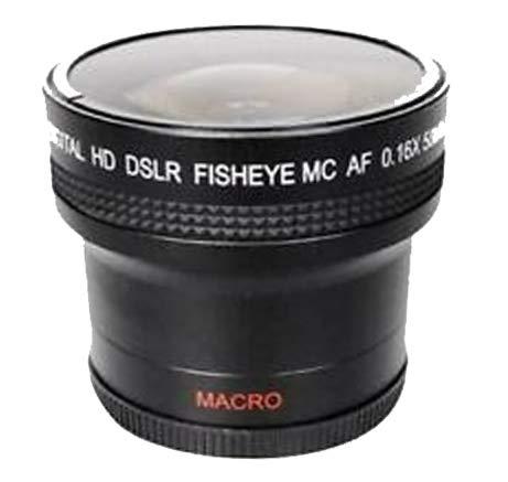Optics Nc New Super Fisheye (Fish-Eye) High Defintion 0.160x Lens (Black Finish) - (37mm)