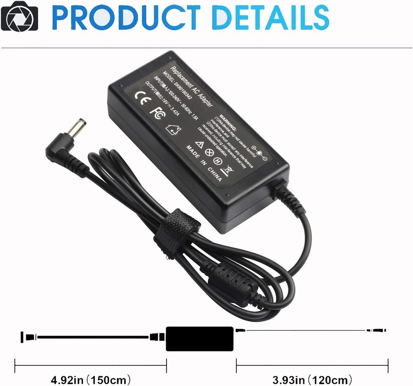 LJO-EEIH 19V Charger for JBL Xtreme, Xtreme 2, Xtreme Portable, Extreme, Extreme 2, JBL Boombox 1 2 Wireless Bluetooth Boost TV Speaker Charger Power Cord