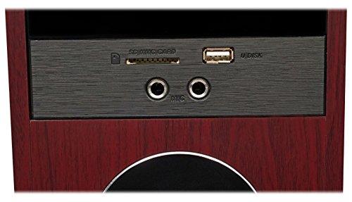 Rockville Rockville TM80C Cherry Powered Home Theater Tower Speakers 8" Sub/Bluetooth/USB