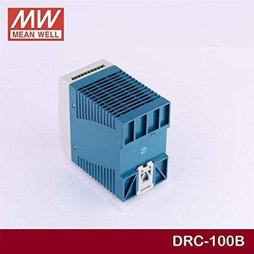 EverSale DIN Type Security Power Supply 96.6W DRC-100B Meanwell AC-DC SMPS DRC-100 Series MEAN WELL Switching Power Supply