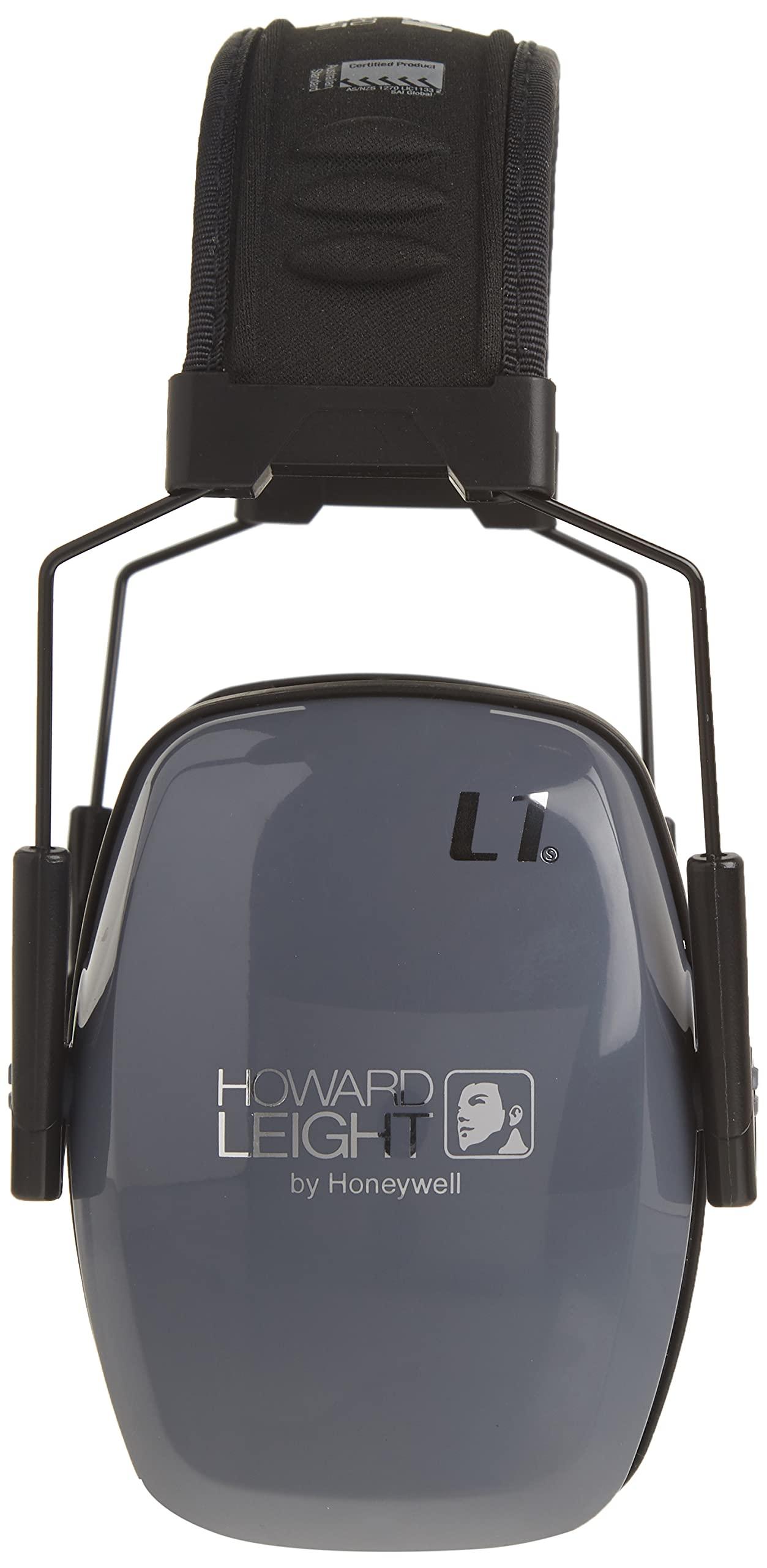 Honeywell Ademco Howard Leight by Honeywell Leightning L1 Shooting Earmuff (R-01524),Light Gray