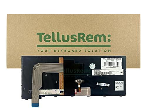 TellusRem Replacement Spanish Non-Backlit Keyboard for Lenovo Thinkpad T460s T470s