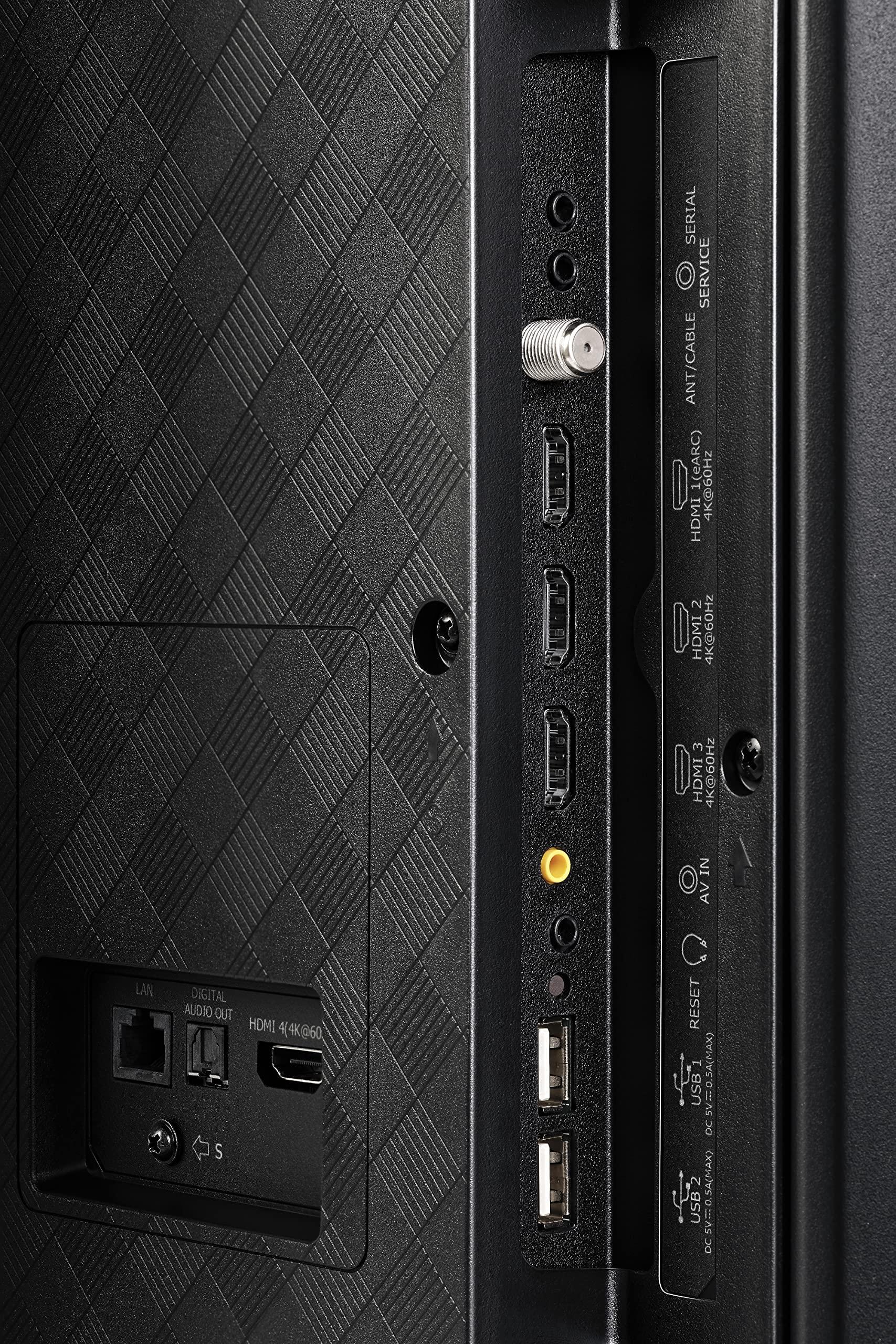 Hisense Hisense ULED 4K Premium 75U6H Quantum Dot QLED Series 75-Inch Smart Google TV, Dolby Vision Atmos, Voice Remote, Compatible with Alexa (2022 Model) Black