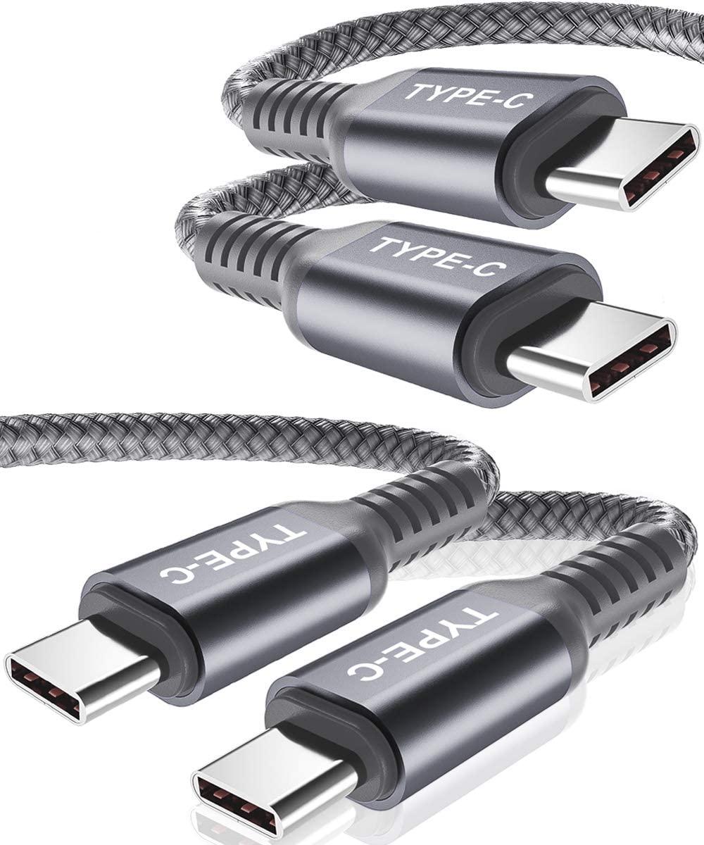 Basesailor Basesailor USB to USB C Adapter Bundle with USB C to C 100W Cable, Compatible with MacBook Pro,iPad Air 4 5 5th Mini 6 Generation,Surface Go 2,Samsung Galaxy S20 S21 S22