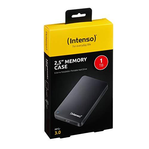 Intenso 1TB Intenso USB3.0 Memory Case 2.5-inch Slim Portable Hard Drive