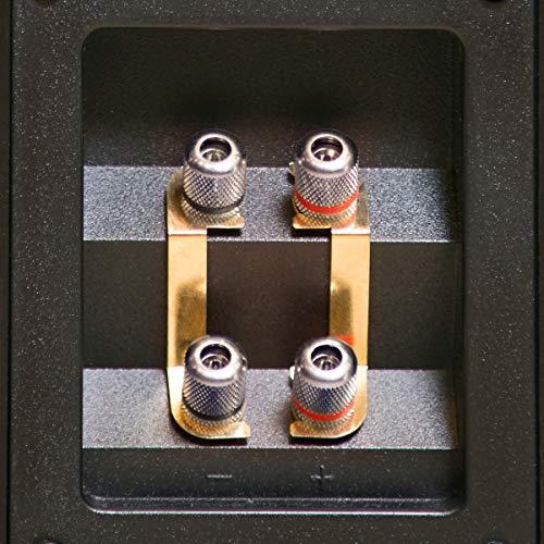 KLH KLH Story 2-Way Bass Reflex Center Channel Speaker, Black Oak