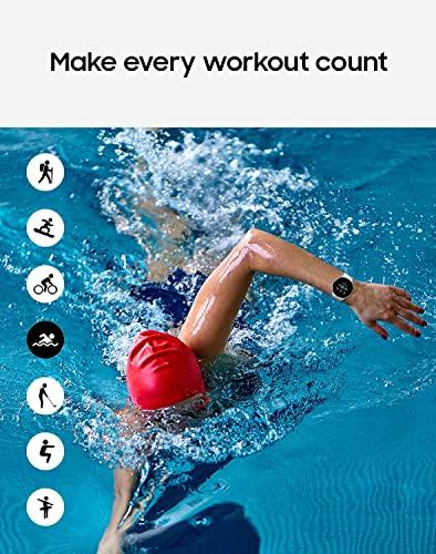 SAMSUNG Samsung Galaxy Watch 4 Bluetooth & GPS Smartwatch, 44mm - Silver (Renewed)