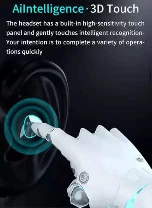 Generic Bhawani Collection TWS M10 BT 5.1 Wireless Bluetooth Headphones Earphones mic High Bass Earbuds Bluetooth Headset (Black, True Wireless)