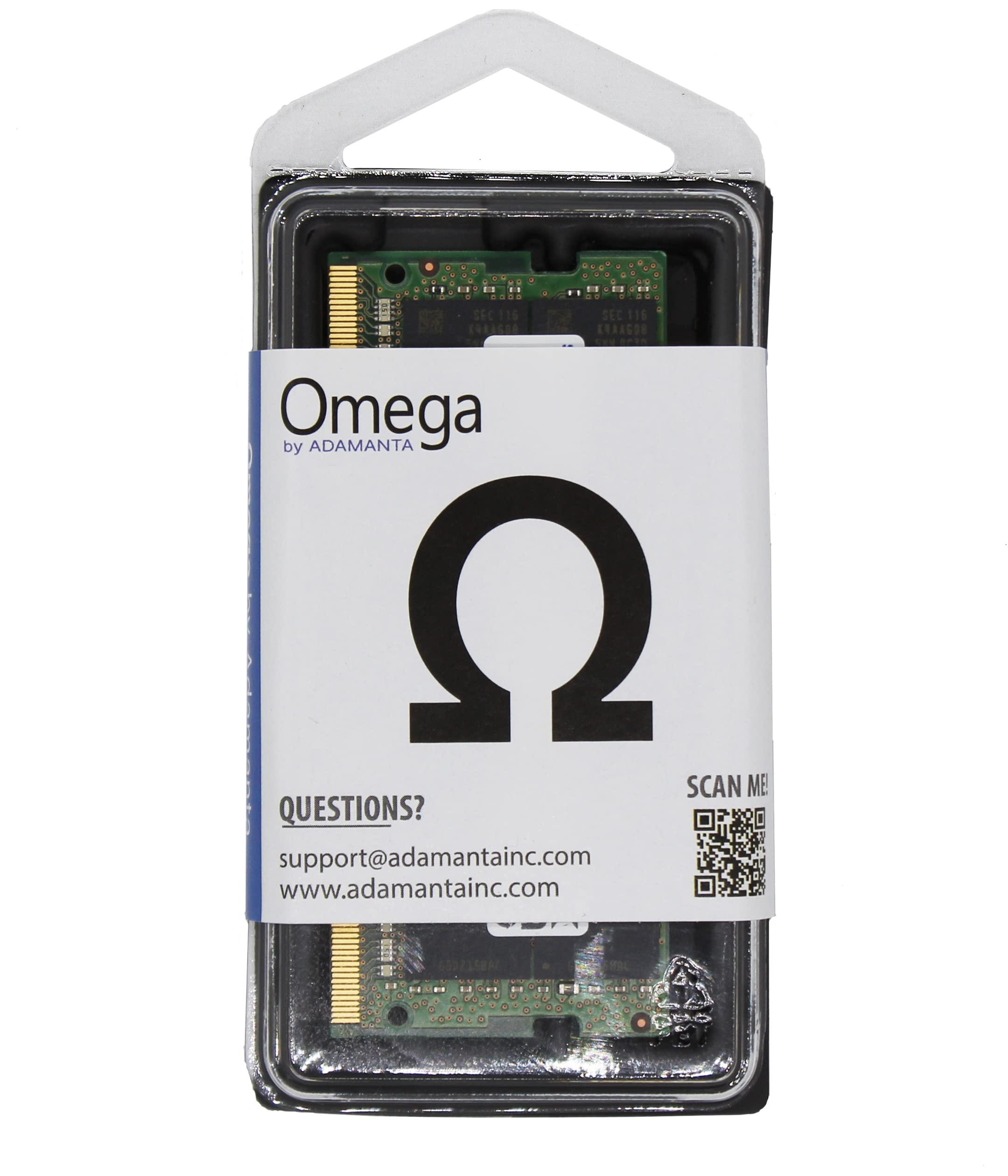 Adamanta Omega 32GB (1x32GB) Compatible for Lenovo ThinkPad, ThinkBook, ThinkCentre DDR4 3200MHz PC4-25600 SODIMM 2Rx8 CL22 1.2v Laptop Upgrade P/N: 4X71A11993
