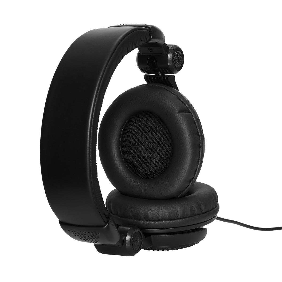 Turnstile Audio TAPH100 Closed-Back Studio Monitor Headphones, Stereo over-the-ear wired phones, Bass-Infused Sound, Engineered 50mm speaker drivers