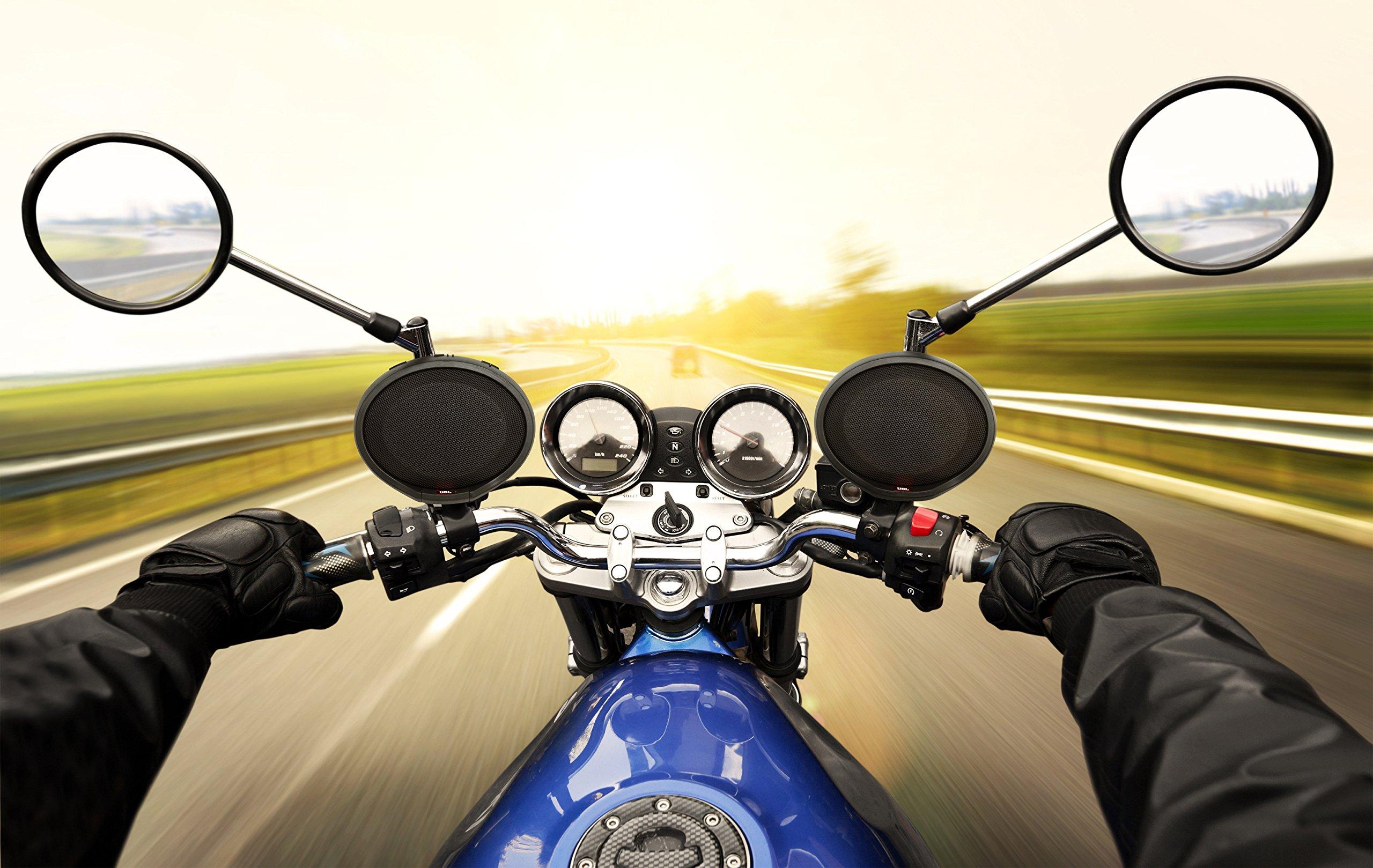 JBL JBL Cruise PWSSPKCRUISEAM Handlebar Mounted Bluetooth Audio System (Black)