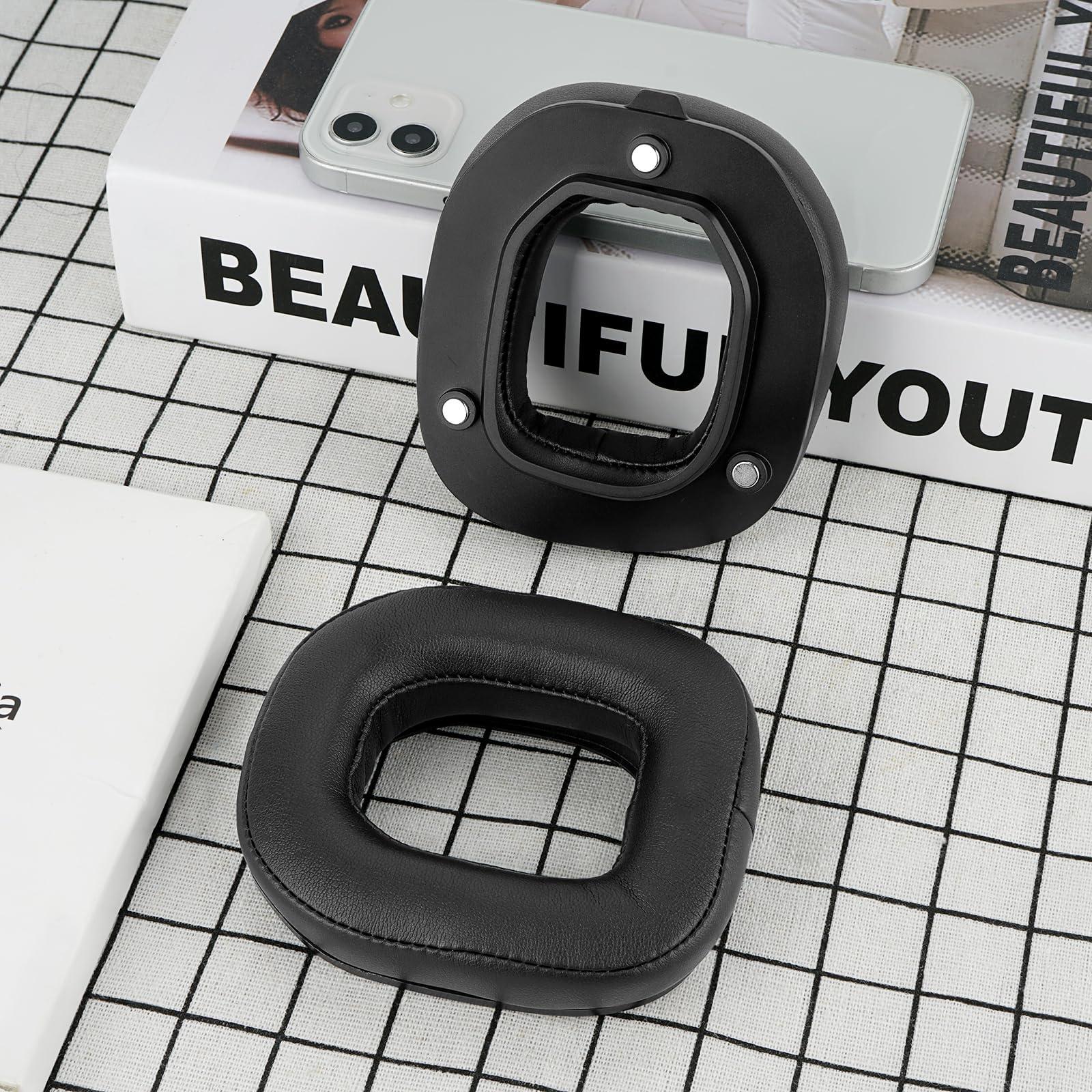 GEEKRIA Geekria QuickFit Replacement Ear Pads for Astro A50 Gen 3 Headphones Ear Cushions, Headset Earpads, Ear Cups Cover Repair Parts (Black)